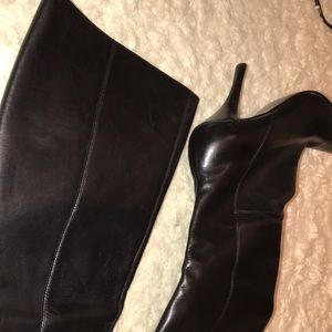 High boot with high heel